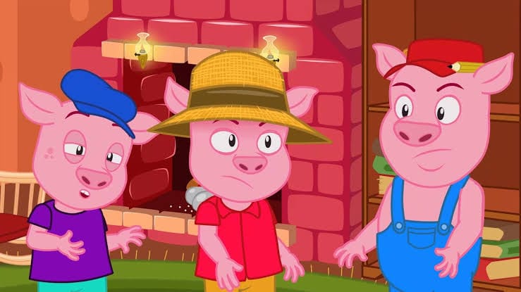 Kids Three Little Pigs